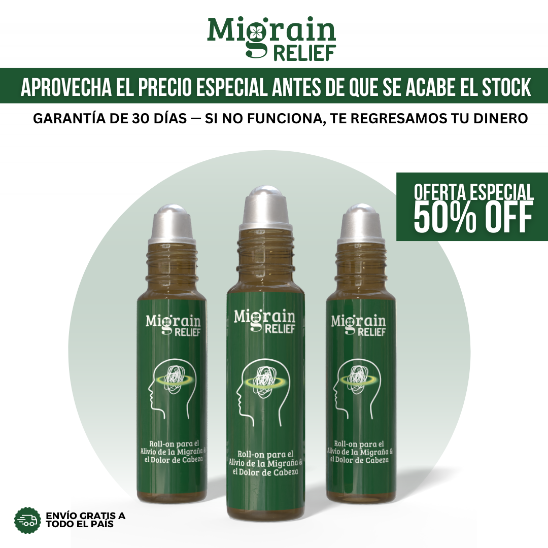 Migraine Relief™ — Regula Dolores de Cabeza, Desde el Primer Sintoma