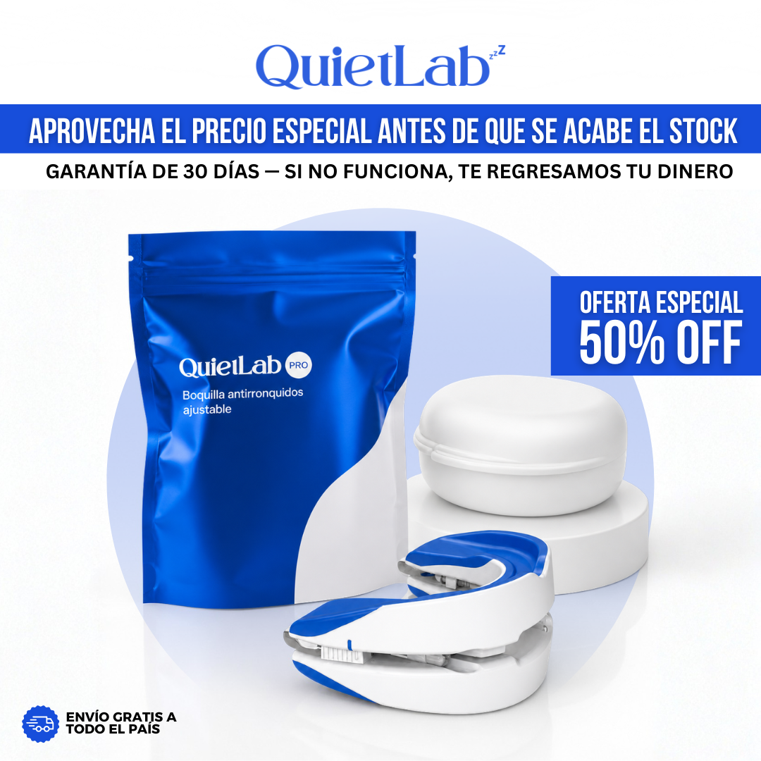 QuietLab Pro® — Dispositivo Antironquido Ajustable
