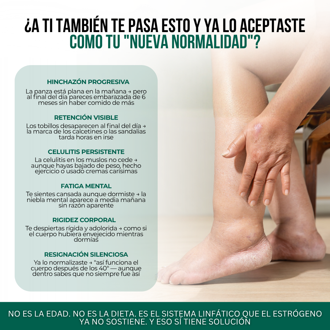 Sculptique™ Cápsulas de Drenaje Linfático | La Hinchazón, la Celulitis y la Fatiga No Son la Edad.