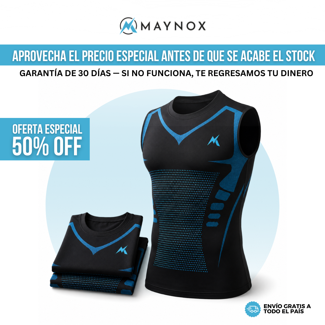 Maynox VitaBoost™ | Playera de Compresión para Hombre