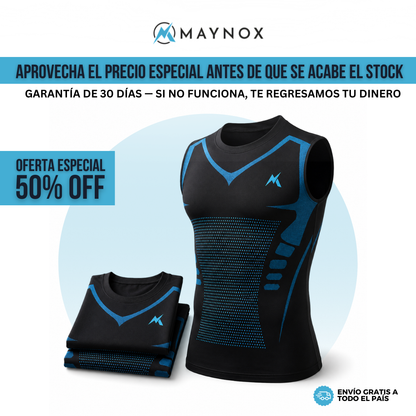 Maynox VitaBoost™ — Playera de Compresión para Hombre