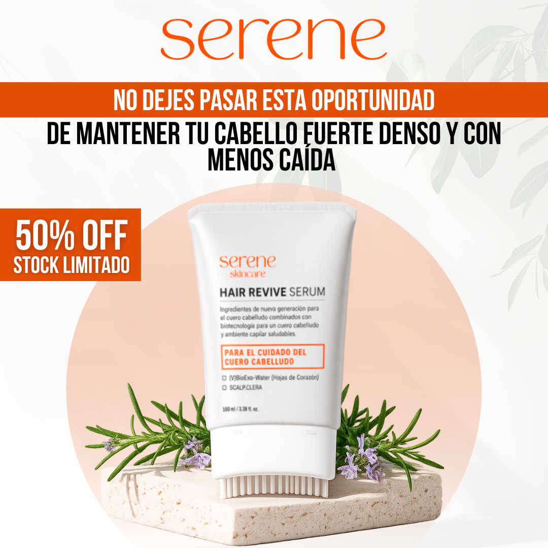 Revive Hair Serum™ | Recupera Tu Pelo de la Juventud