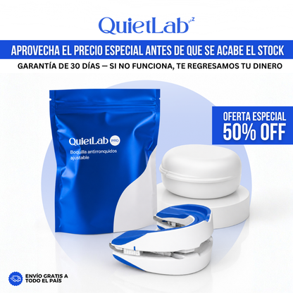 QuietLab Pro® — Dispositivo Antironquido Ajustable