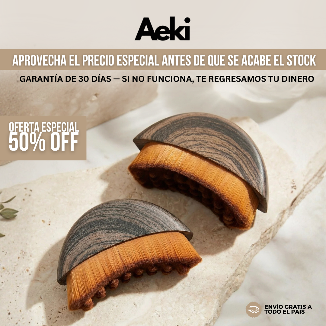 Aeki | Cepillo Contorneador de rostros