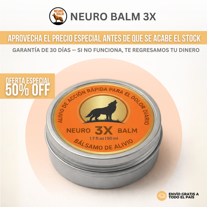 NeuroBalm 3X™ — Alivia el Dolor Articular en Minutos