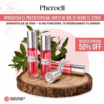 Pheroeli™ Perfume con Feromonas | El Perfume que Hace que se Queden Pensando en Ti.
