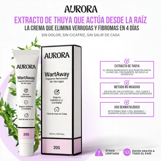 Wart Away™ Crema Eliminadora de Verrugas y Fibromas