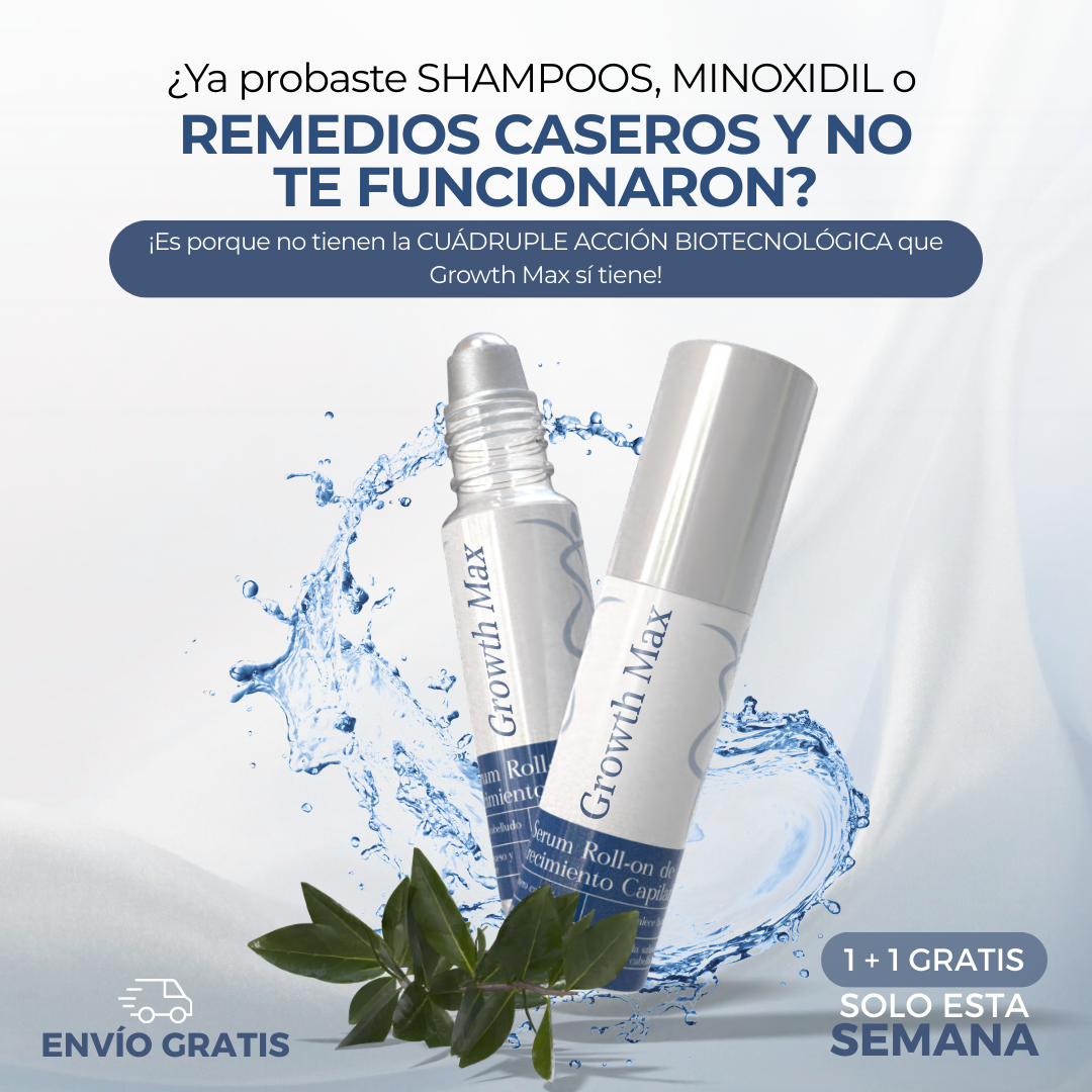 GROWTH MAX™ — Reactiva tu cabello en 6 semanas