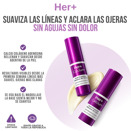 Her+™ Balm Stick | Bálsamo Facial Relleno Dérmico