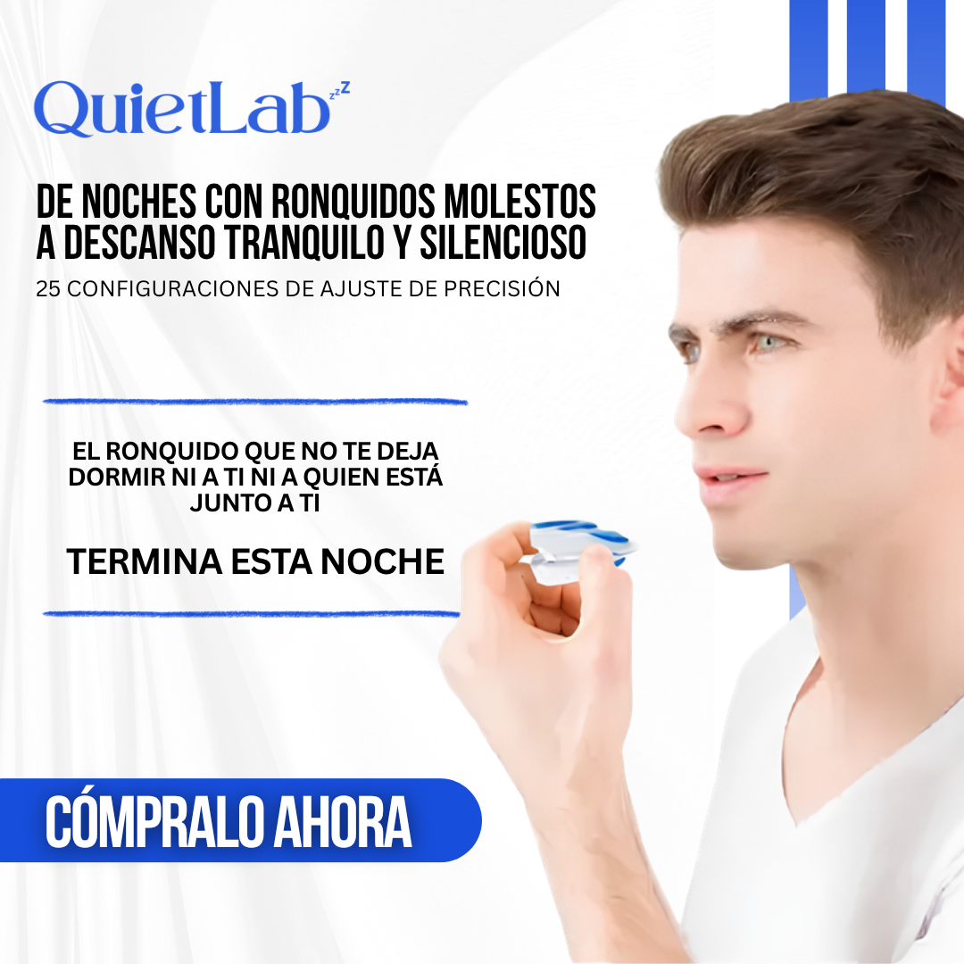 QuietLab Pro® — Dispositivo Antironquido Ajustable