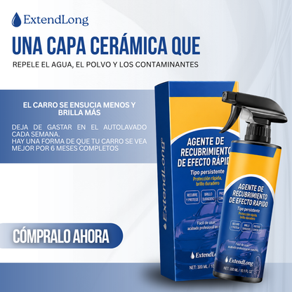 ExtendLong™ Coating Cerámico para Auto — Brillo, Protección y Lavado sin Agua