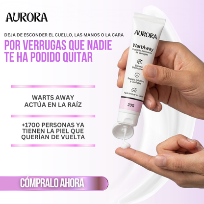 Wart Away™ Crema Eliminadora de Verrugas y Fibromas