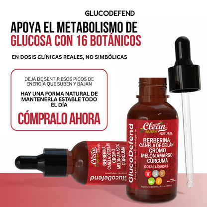 GlucoDefend™ Suplemento Natural para el Azúcar en Sangre