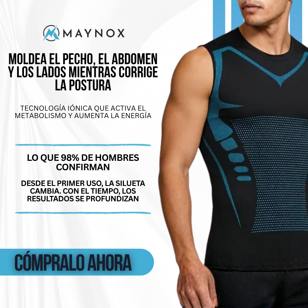 Maynox VitaBoost™ — Playera de Compresión para Hombre