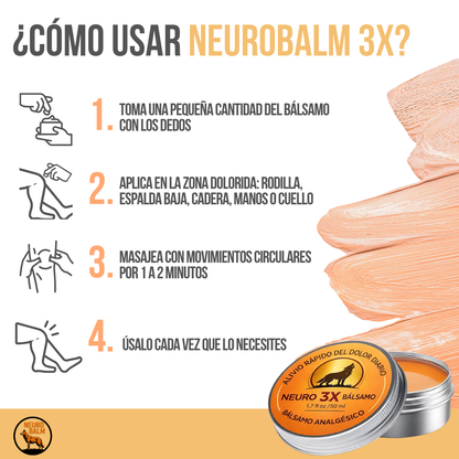 NeuroBalm 3X™ — Alivia el Dolor Articular en Minutos