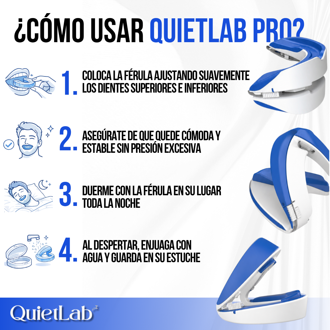 QuietLab Pro® — Dispositivo Antironquido Ajustable