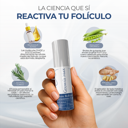 GROWTH MAX™ — Reactiva tu cabello en 6 semanas