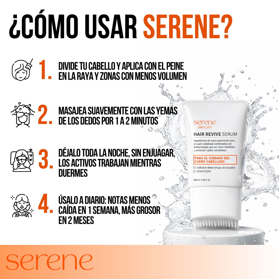 Revive Hair Serum™ | Recupera Tu Pelo de la Juventud