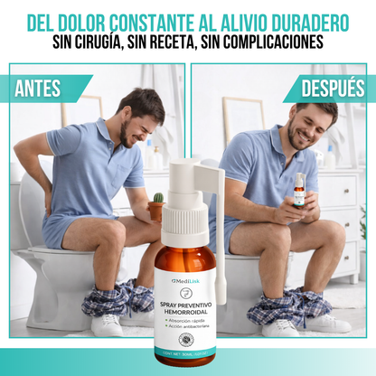 MediLisk™ Hemorrhoids Spray — Alivio en Minutos. Curación en Días