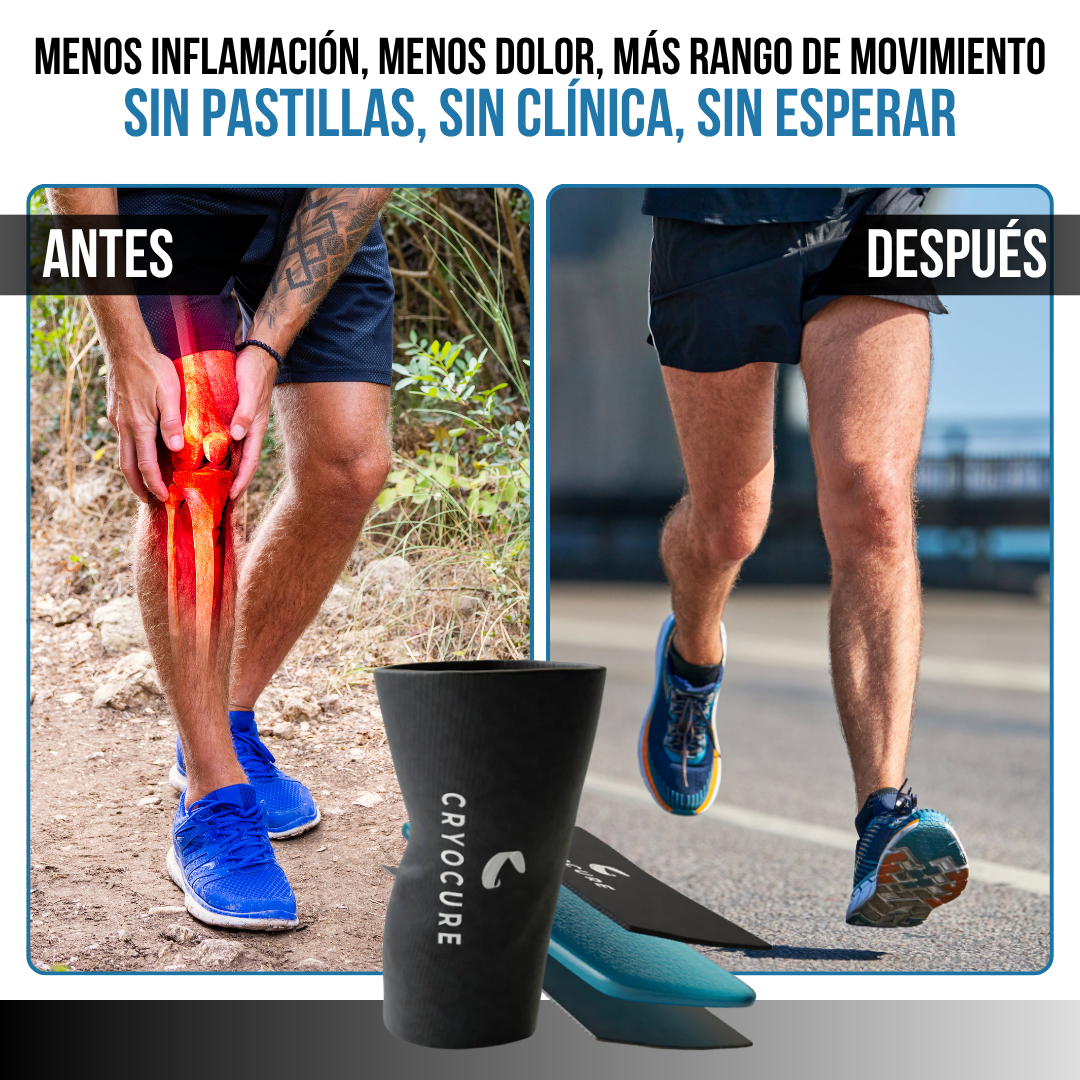 Cryocure™ ThermaFlex Pro | Manga de Compresión Frío y Calor, La Terapia que Usa el Fisioterapeuta