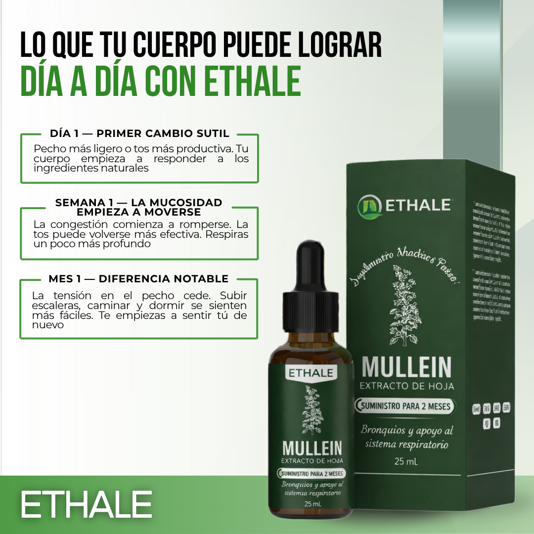 Ethale™ Gotas de Limpieza Pulmonar