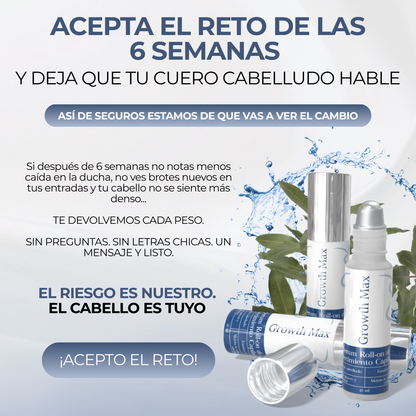 GROWTH MAX™ — Reactiva tu cabello en 6 semanas