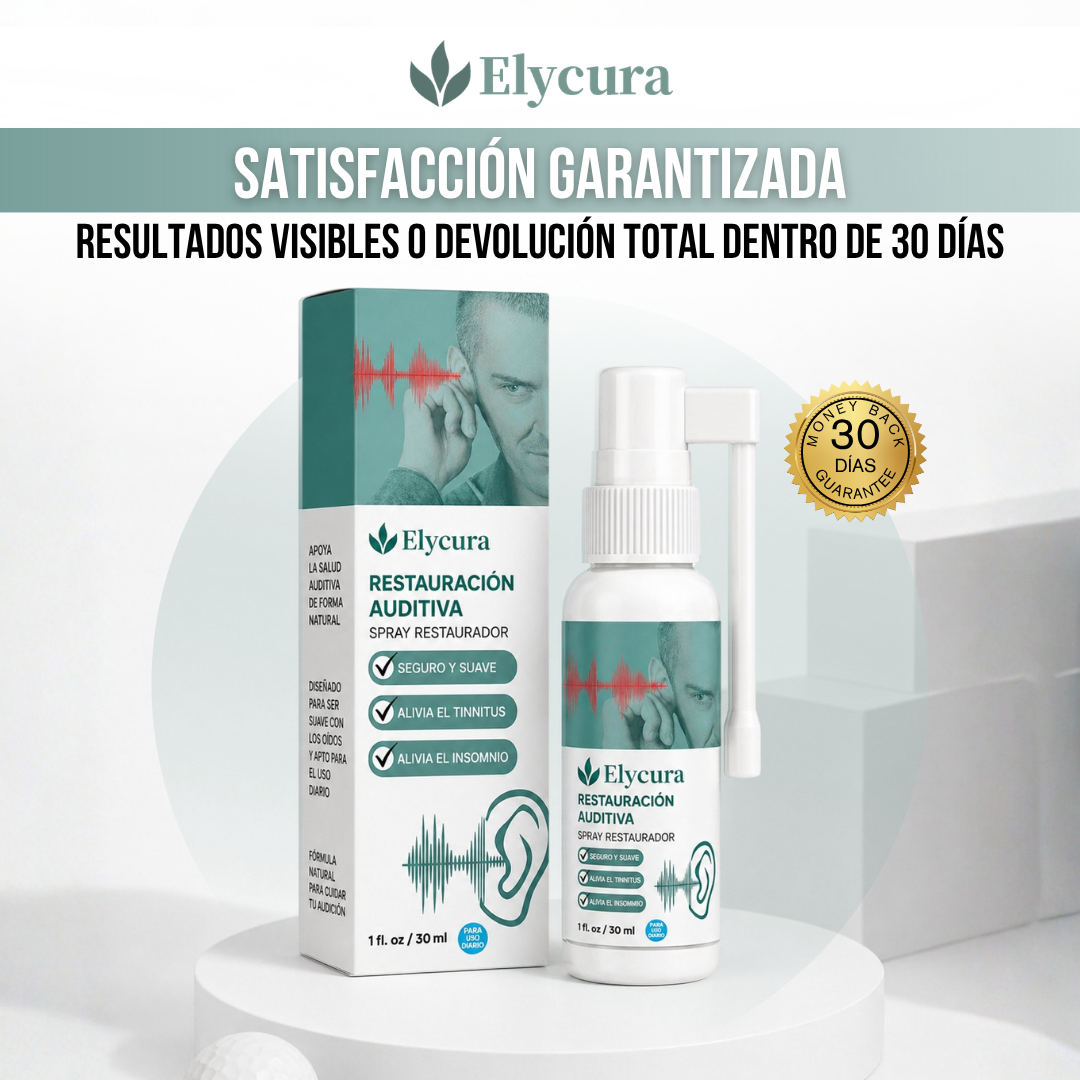 Elycura™ — Suplemento Natural para la Salud Auditiva y Reducción del Tinnitus