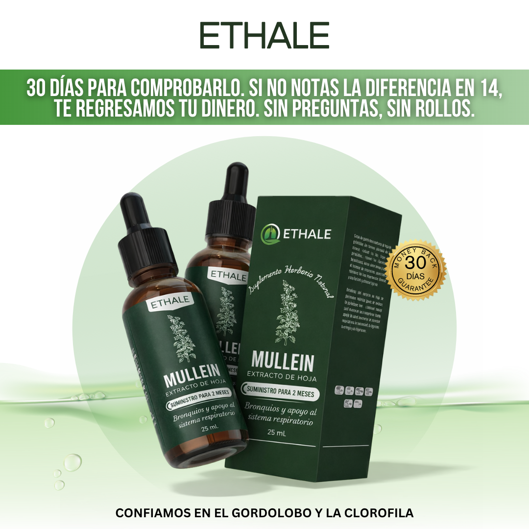 Ethale™ Gotas de Limpieza Pulmonar