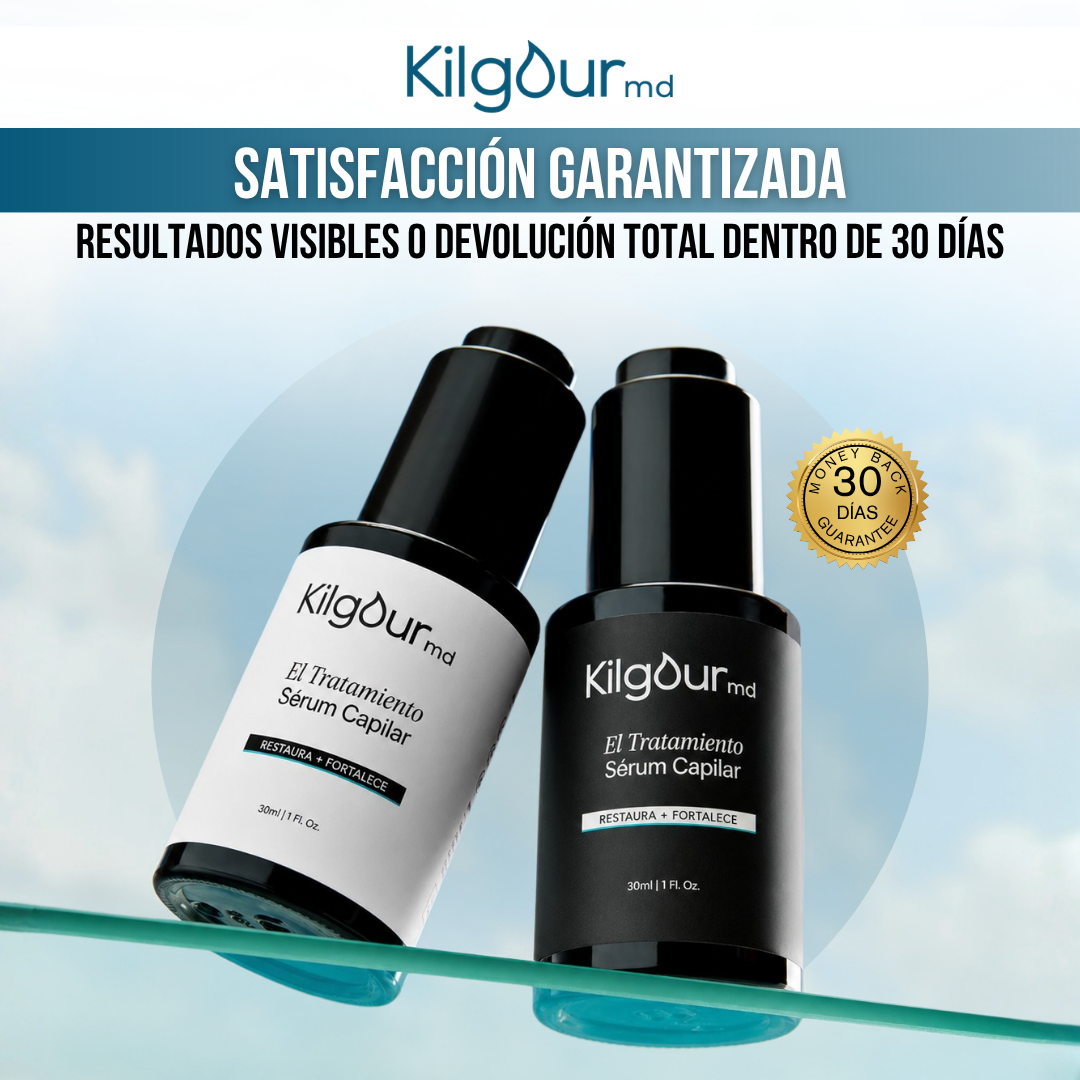 KilgourMD™ | Sérum Capilar para el Adelgazamiento del Cabello
