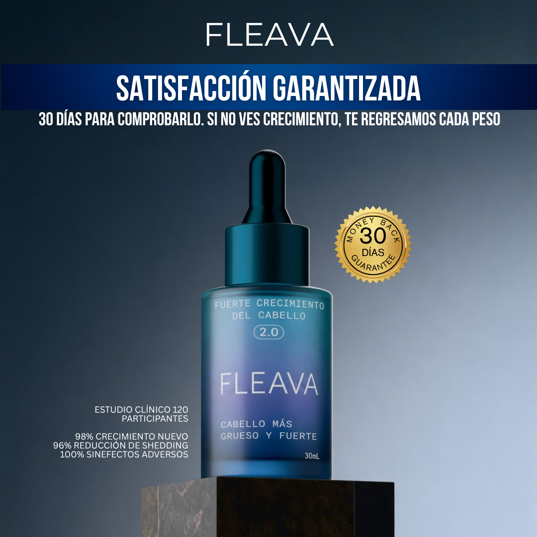 Fleava™ — Lo que el Minoxidil No Pudo Hacer