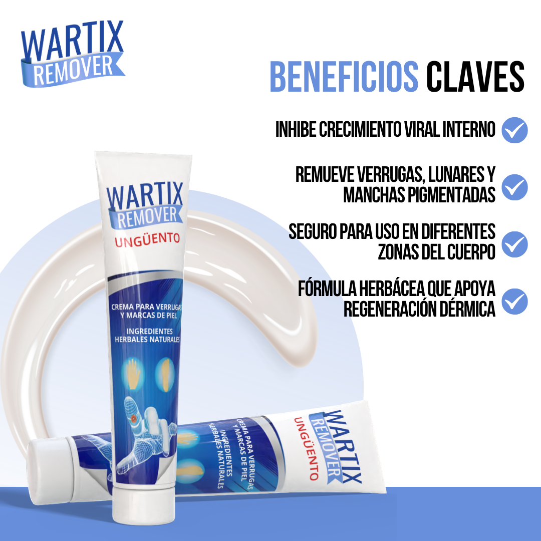 WARTIX REMOVER™ - Elimina verrugas y lunares con suavidad y rapidez