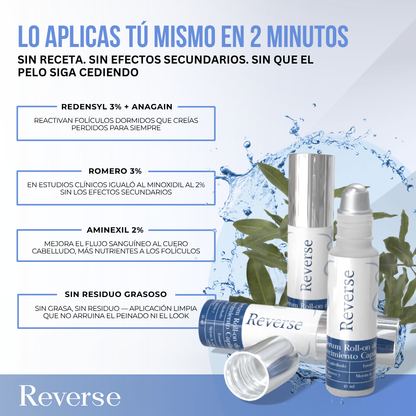 Reverse™ Serum de Crecimiento Capilar