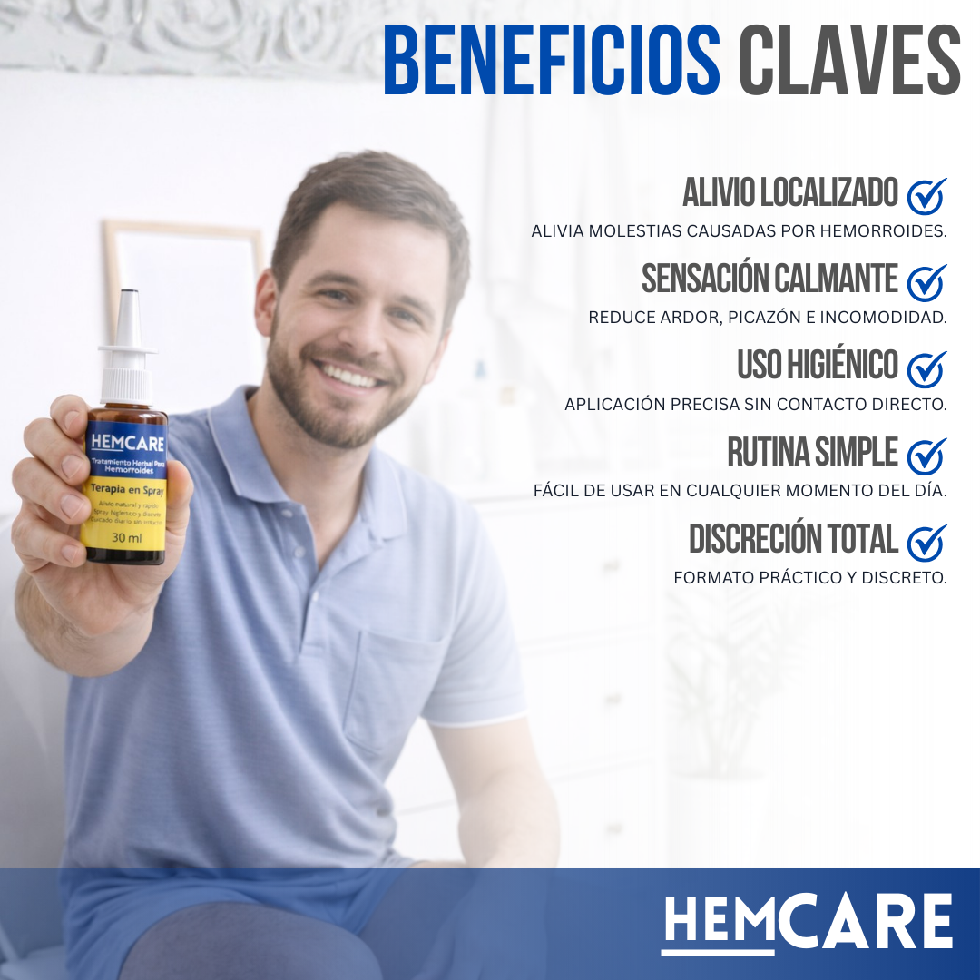 Hem Care™ - alivio natural, justo donde lo necesitas