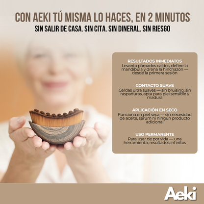 Aeki | Cepillo Contorneador de rostros