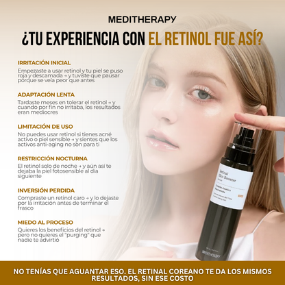 Meditherapy™ Suero Potenciador de Piel con Retinal | Tecnología Coreana