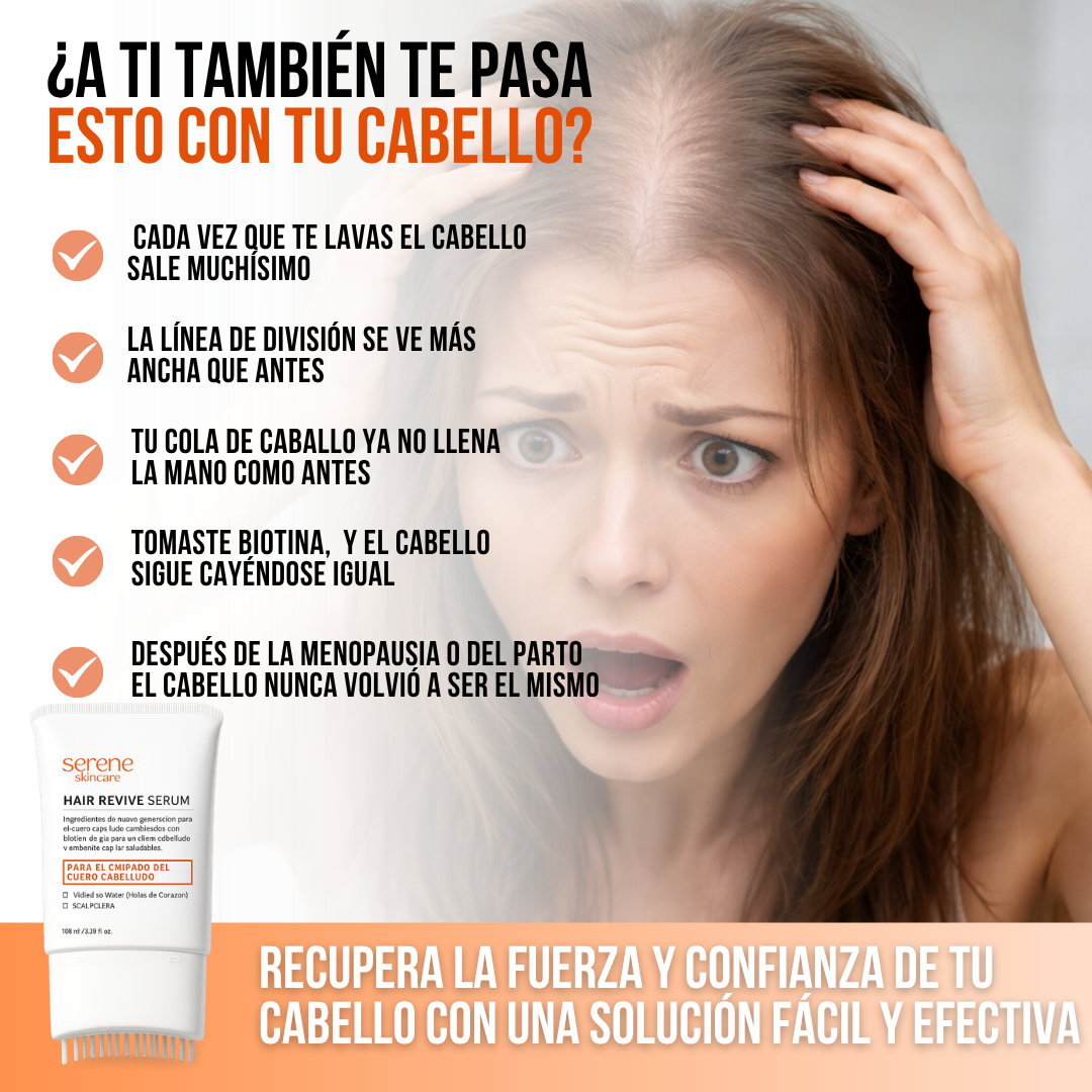 Revive Hair Serum™ | Recupera Tu Pelo de la Juventud