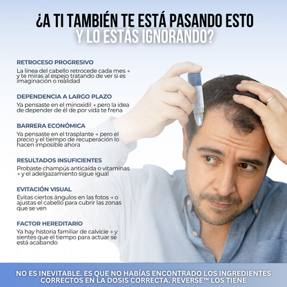 Reverse™ Serum de Crecimiento Capilar