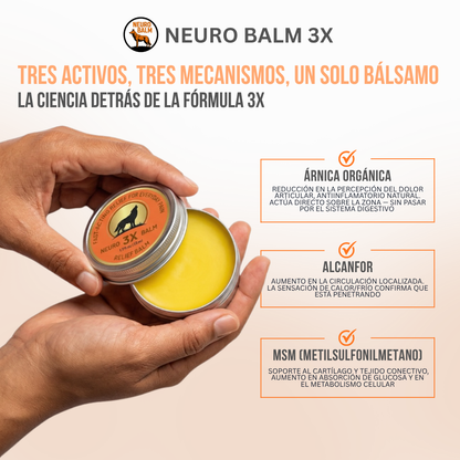 NeuroBalm 3X™ — Alivia el Dolor Articular en Minutos