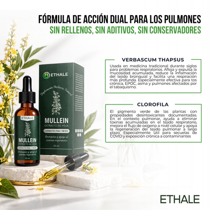 Ethale™ Gotas de Limpieza Pulmonar