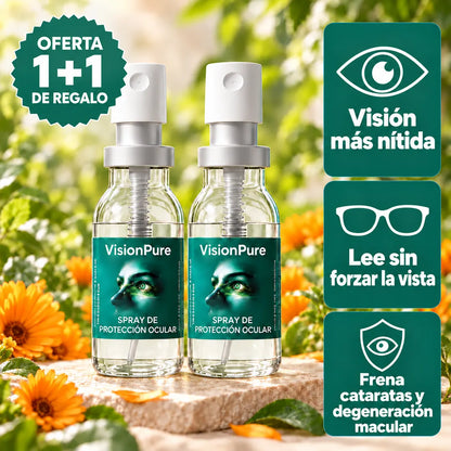 VisionPure oferta 1+1 de regalo: visión más nítida, lee sin forzar la vista, frena cataratas y degeneración macular